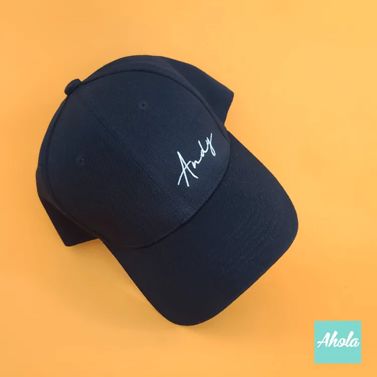 Custom Name Embroidered Baseball Cap - Zap Brand